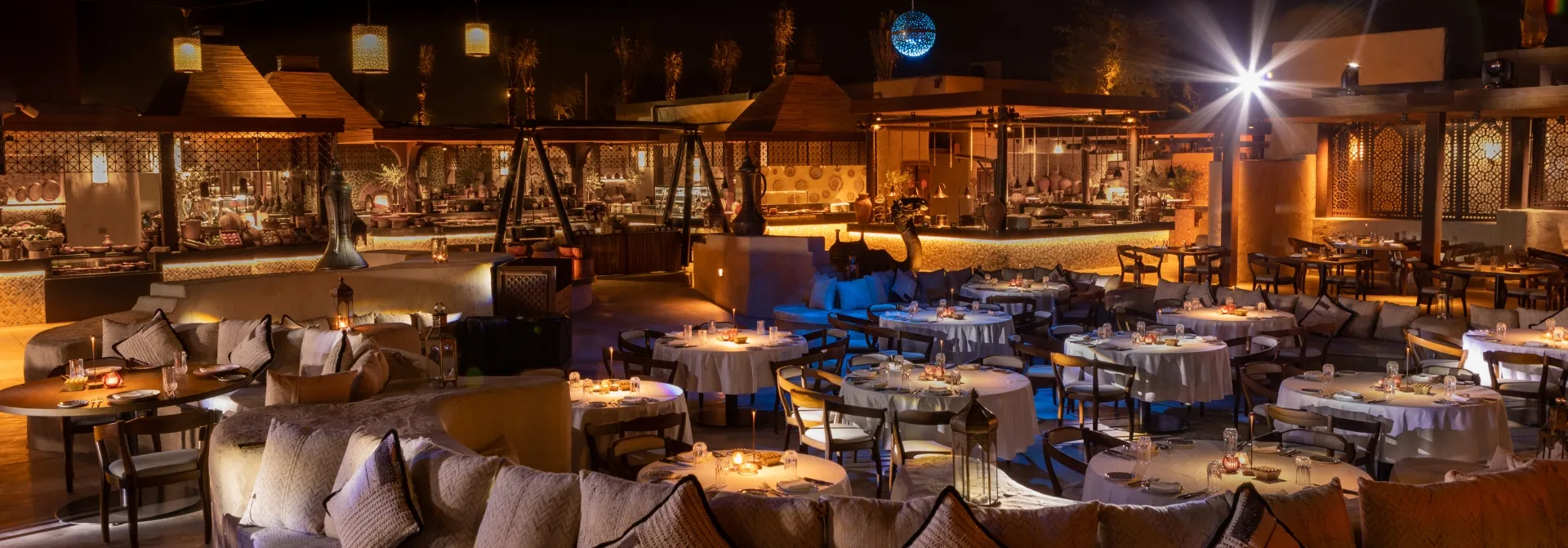 Authentic Arabian feast at Al Hadheerah Restaurants in Dubai