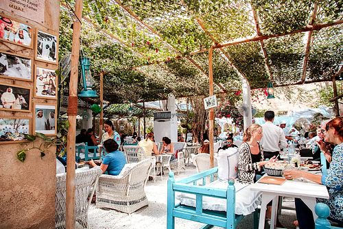 Al fresco dining at Arabian Tea House Best Restaurants in Dubai