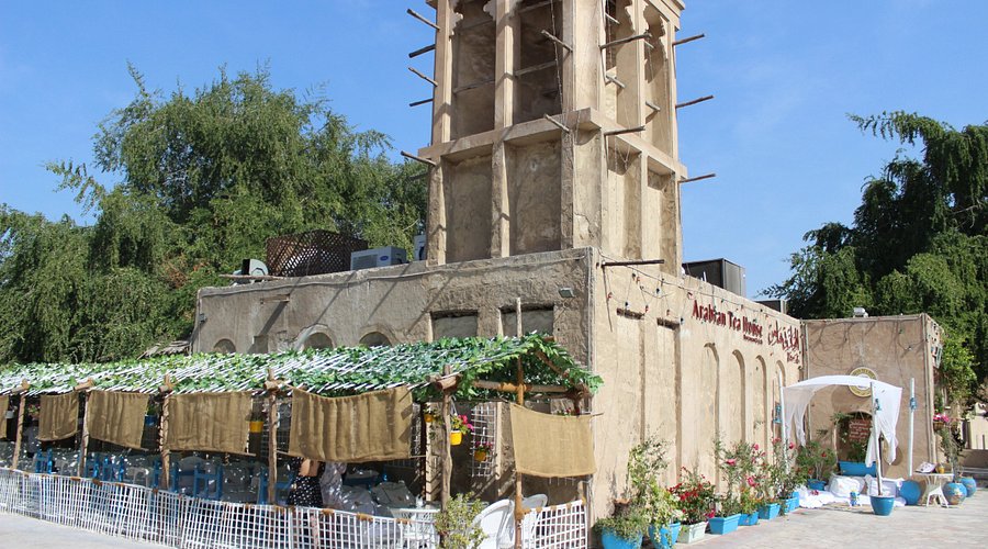 Traditional decor at Arabian Tea House Restaurants in Dubai