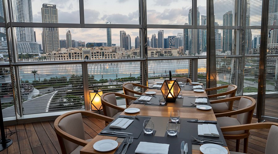 Elegant Interior Armani/Amal Restaurants in Dubai