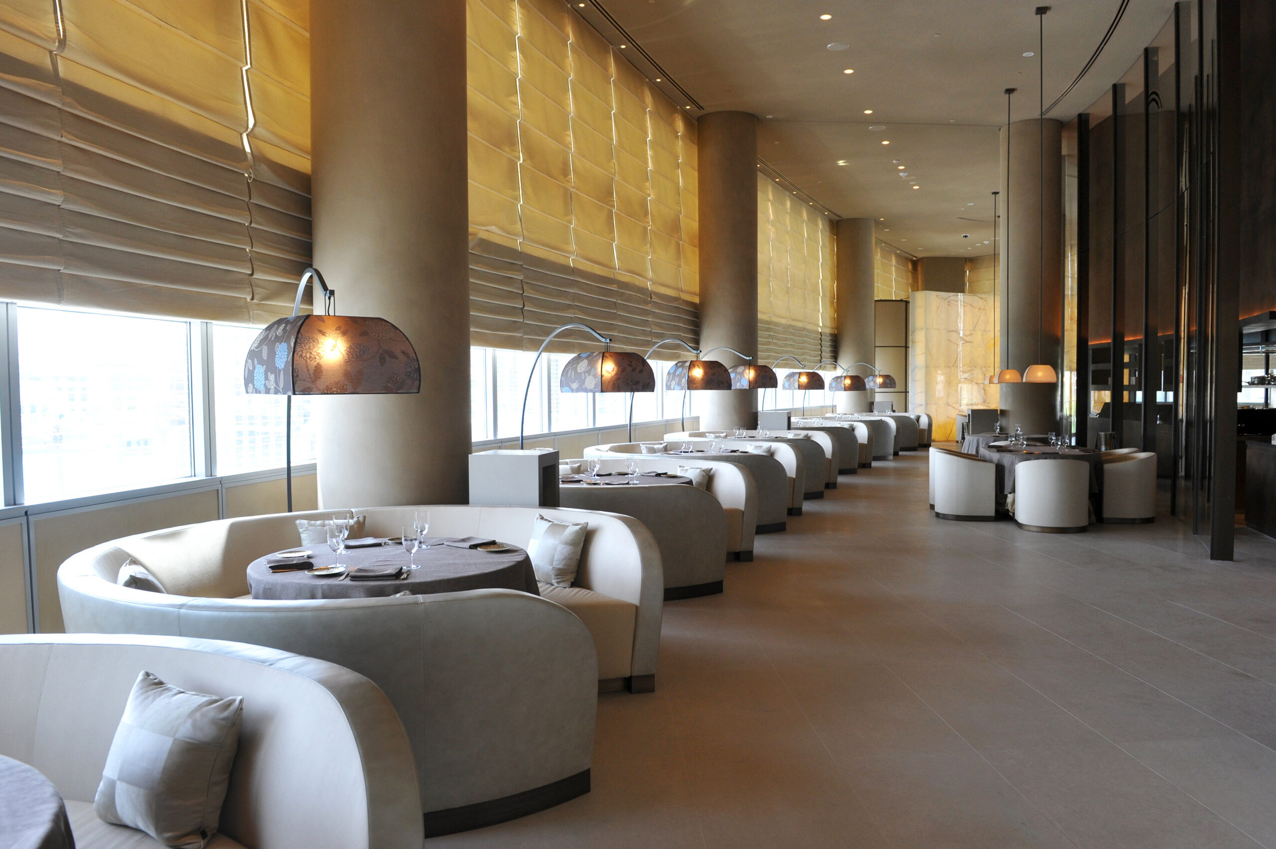 Interior view of Armani/Ristorante Best Restaurants in Dubai