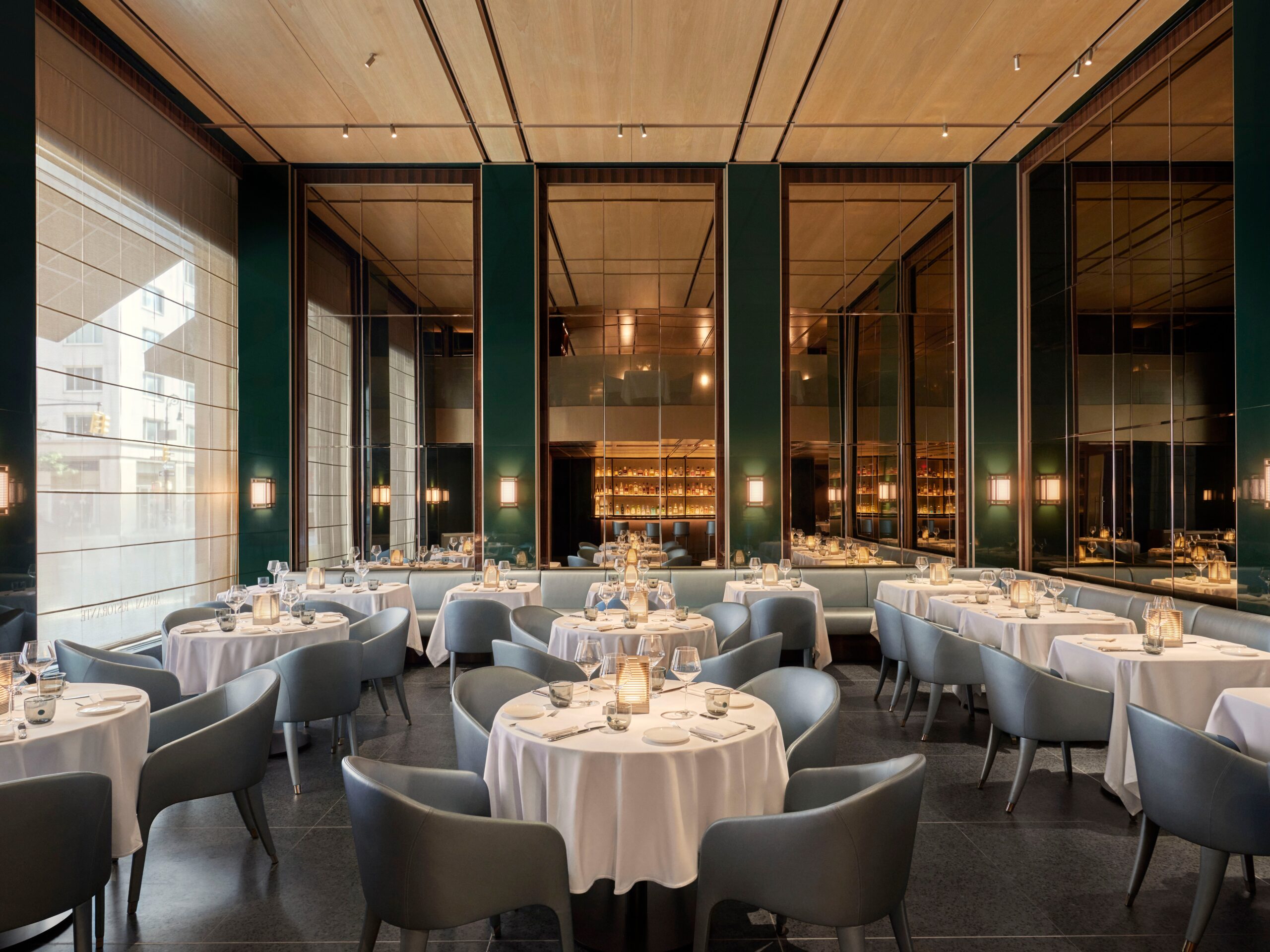 Exclusive table setting at Armani/Ristorante Best Restaurants in Dubai