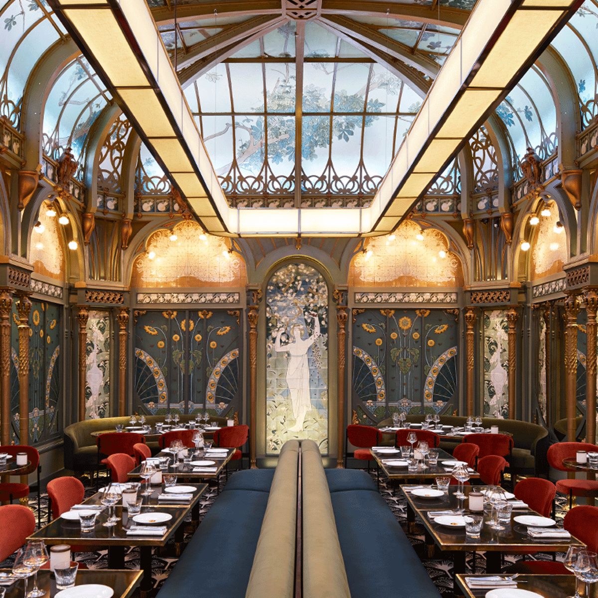 Open kitchen concept at Beefbar Restaurants in Dubai