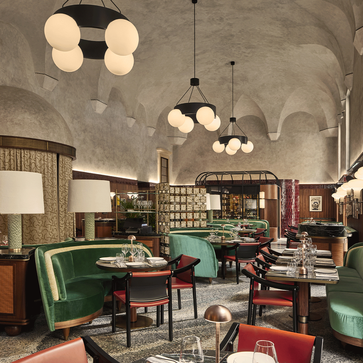 Elegant dining setup at Beefbar Best Restaurants in Dubai
