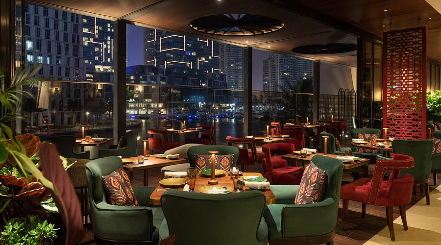 Chef Vineet Bhatia at Indego by Vineet Restaurants in Dubai