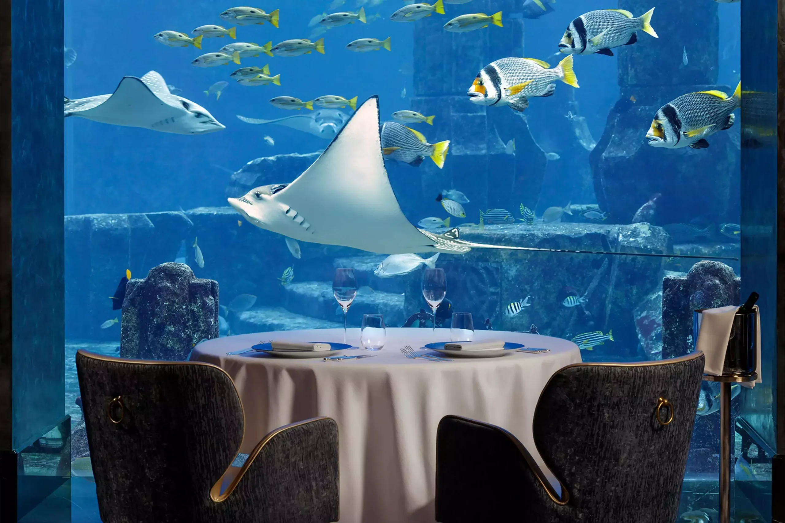 Ossiano dining experience Restaurants in Dubai