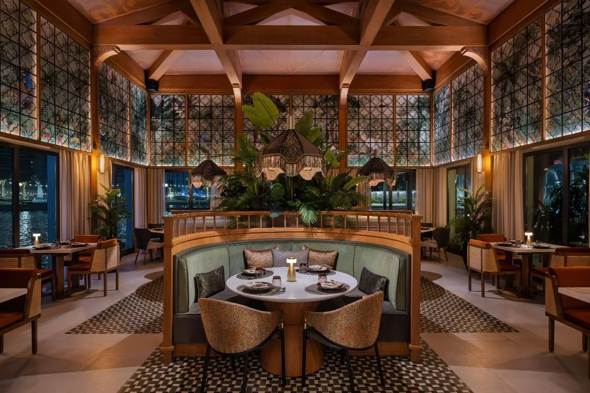 Thiptara's romantic dining setting Restaurants in Dubai